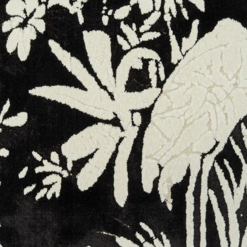 D.V. KAP Home Grazing 24" Square Throw Pillow in Ebony, , large