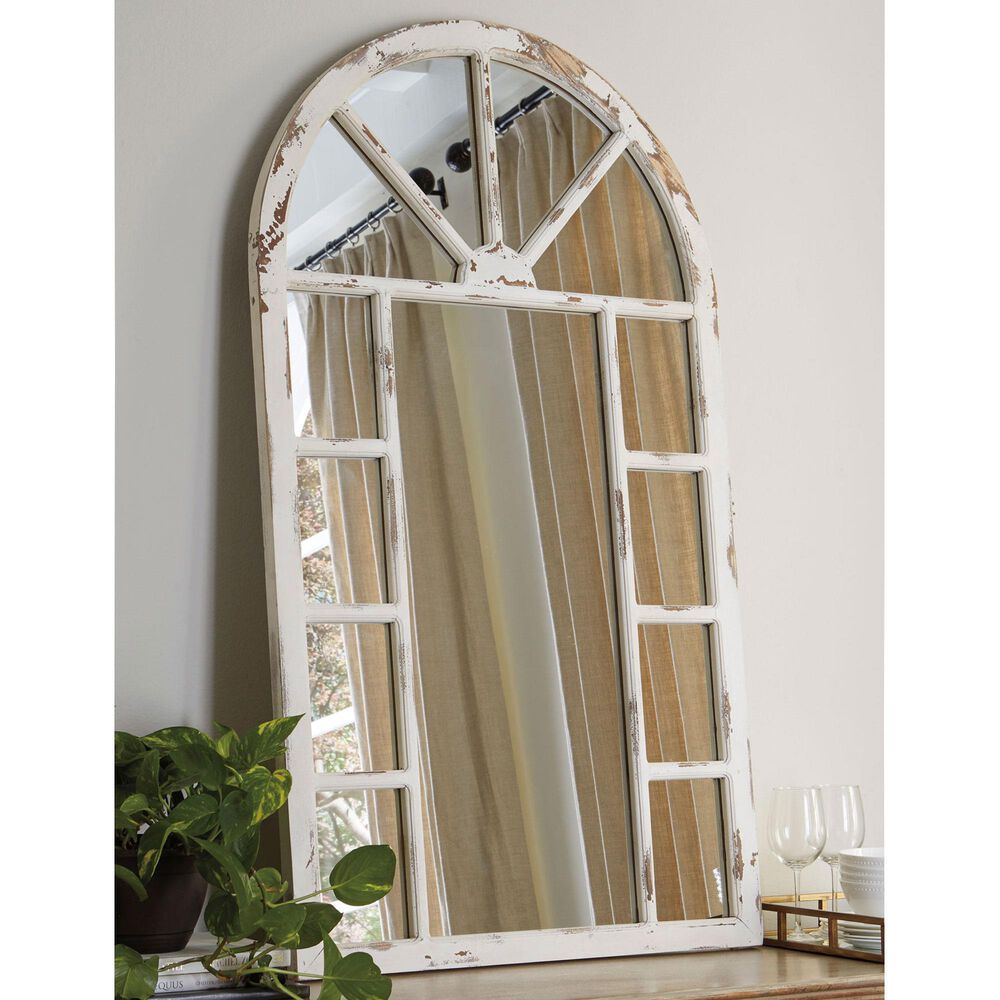 Ashley Divakar Accent Mirror in Antique White, , large