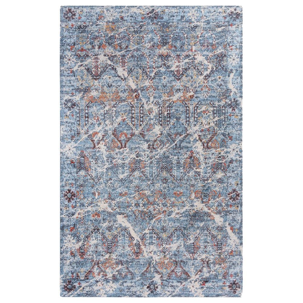 RIZZY Ovation OVA105 8" x 10" Blue and Beige Area Rug, , large