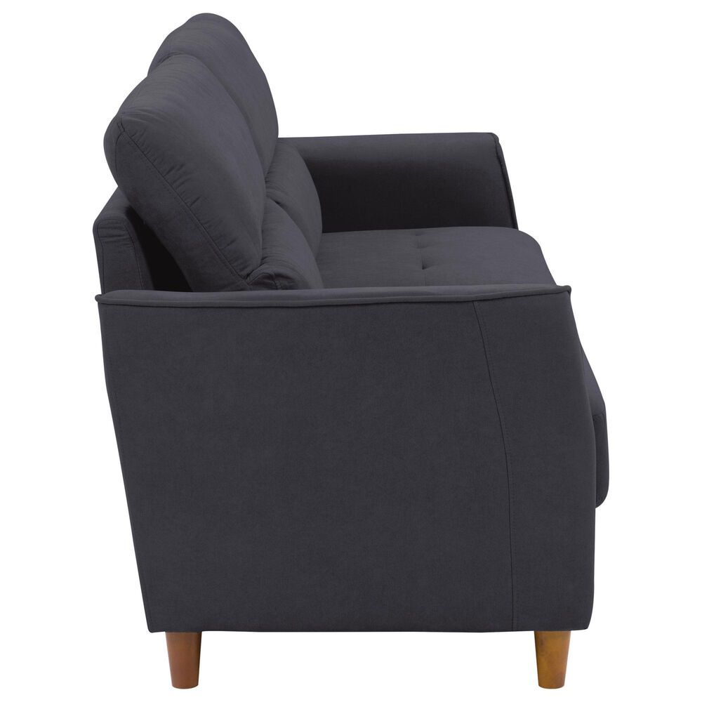 CorLiving Georgia Stationary Sofa in Dark Grey, , large