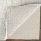 Feizy Redford 3"6" x 5"6" White Area Rug, , large