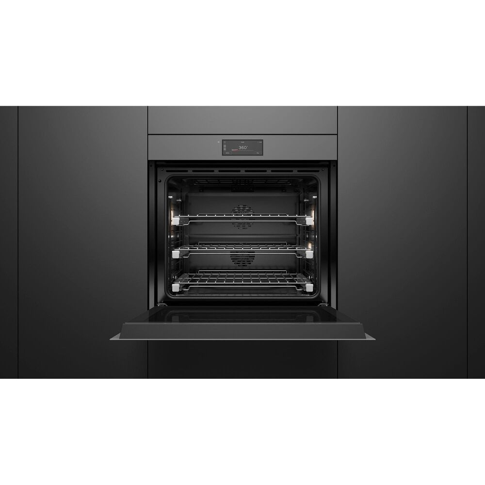 Fisher &amp; Paykel 4.9 Cu. Ft. Single Wall Oven with Steam Assist in Gray, , large