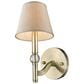 Golden Lighting Waverly 1-Light Wall Sconce in Aged Brass, , large