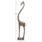 Maple and Jade Giraffe Sculpture in Multicolor, , large