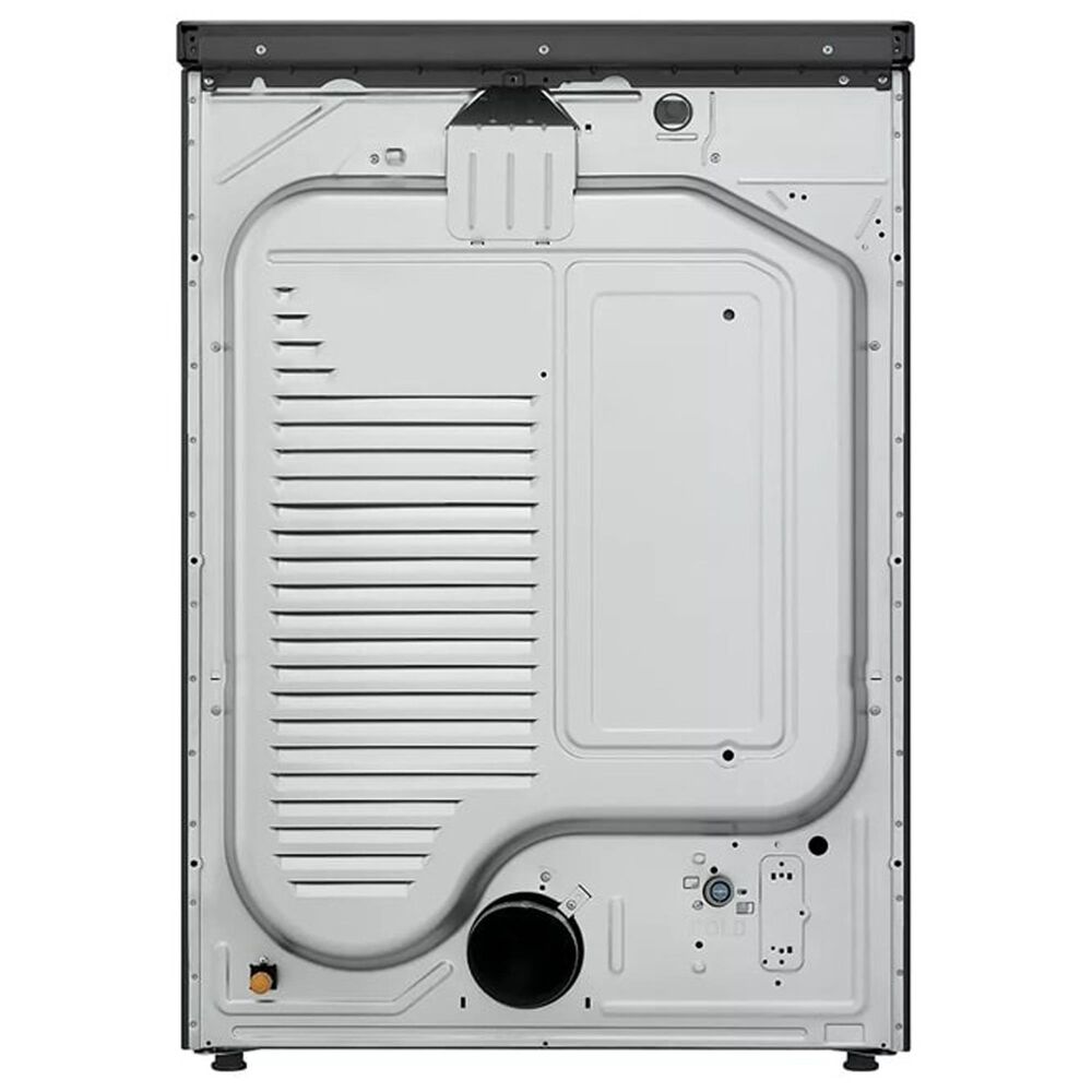 LG 7.3 Cu. Ft. Smart Front Load Gas Dryer with Built-In Intelligence and TurboSteam in Black Steel, , large