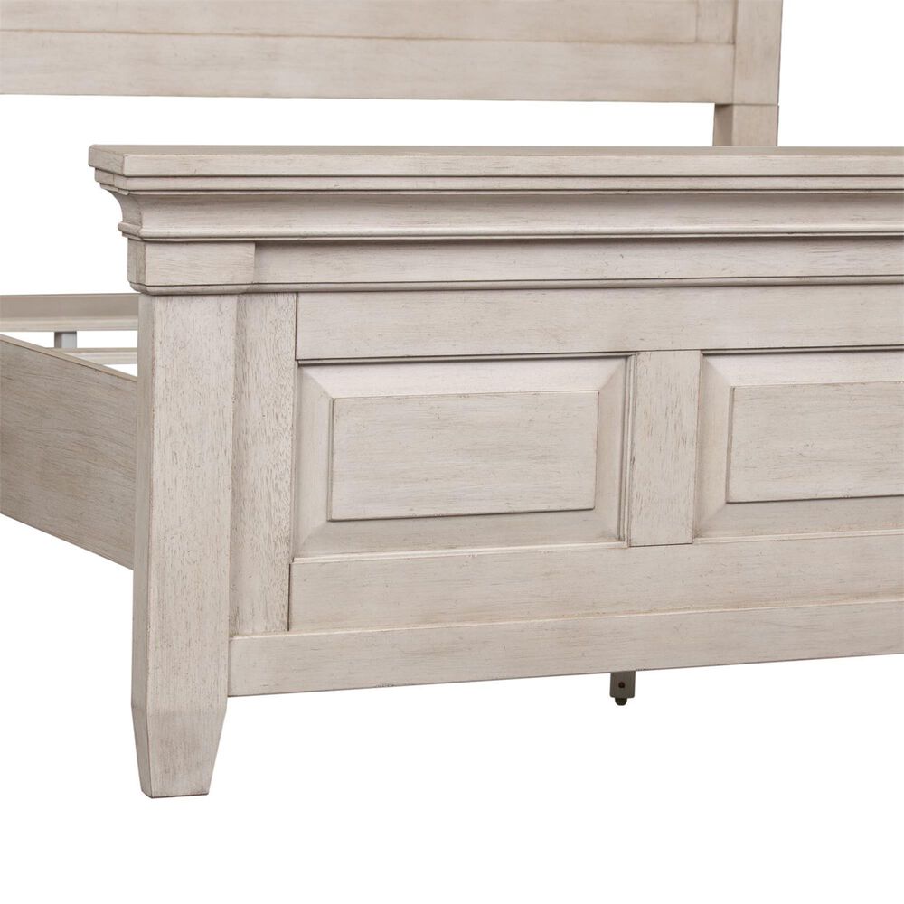Belle Furnishings Heartland 3 Piece King Bedroom Set in Antique White, , large