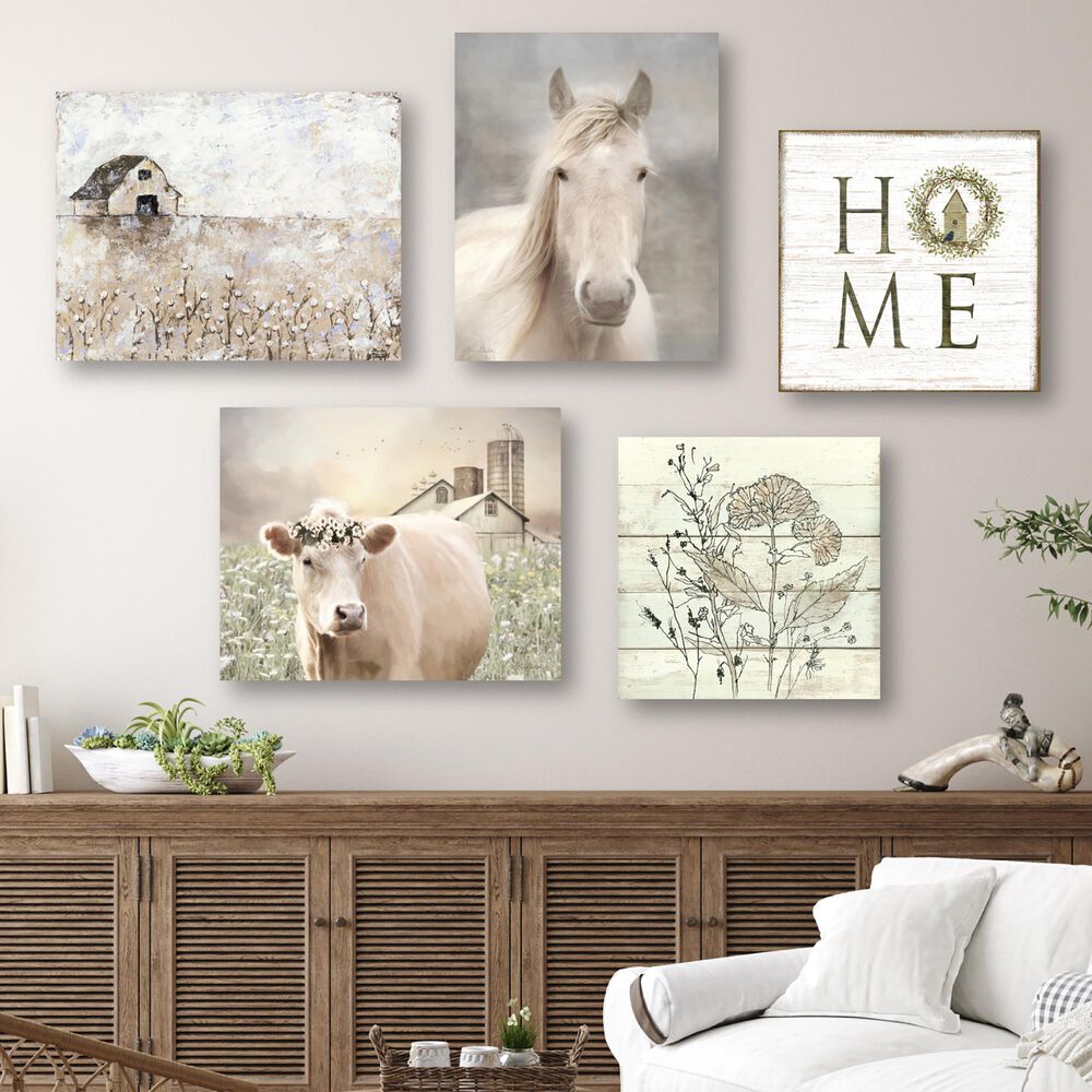Courtside Market Clam Farmhouse II 5-Piece Canvas Set, , large