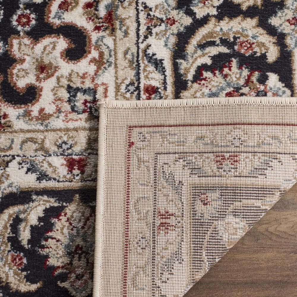 Safavieh Lyndhurst 2&#39;3&quot; x 12&#39; Cream and Anthracite Runner, , large