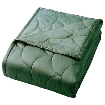 Allied Home Nikki Chu Down-Alternative King Blanket in Dark Ivy, , large