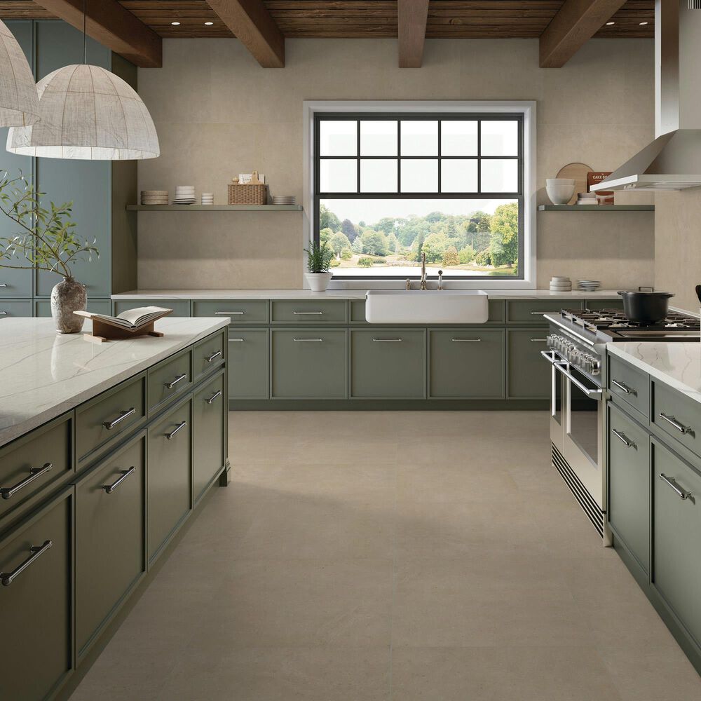 Dal-Tile Exposition Gesso 24" x 24" Porcelain Tile, , large