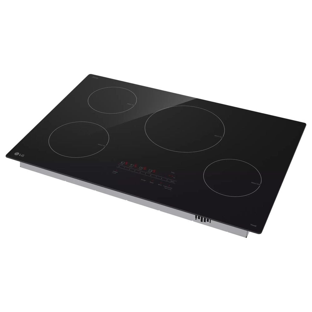 LG 30&quot; Smart Induction Electric Cooktop with UltraHeat 4.3kW Element in Black, , large