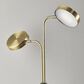 Adesso Rowan LED Smart Switch Desk Lamp in Antique Brass and Black, , large