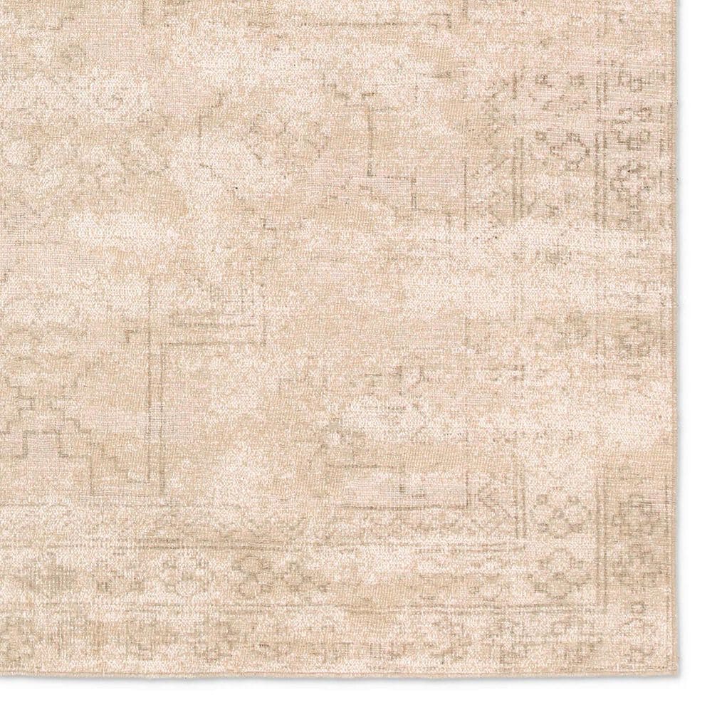 Jaipur Edage Tegona 2&#39;6&quot; x 8&#39; Smoke Gray, Shell, Frappe and Malt Ball Runner, , large