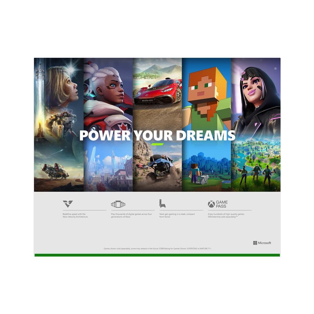 Microsoft Xbox Series S Digital Console 1TB - Black | GameStop