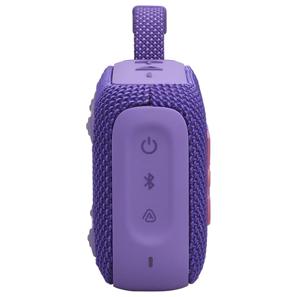 JBL Go 4 Portable Waterproof Bluetooth Speaker in Purple, , large