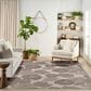 Nourison Garden Oasis Natural 8" x 10" Indoor/Outdoor Area Rug, , large