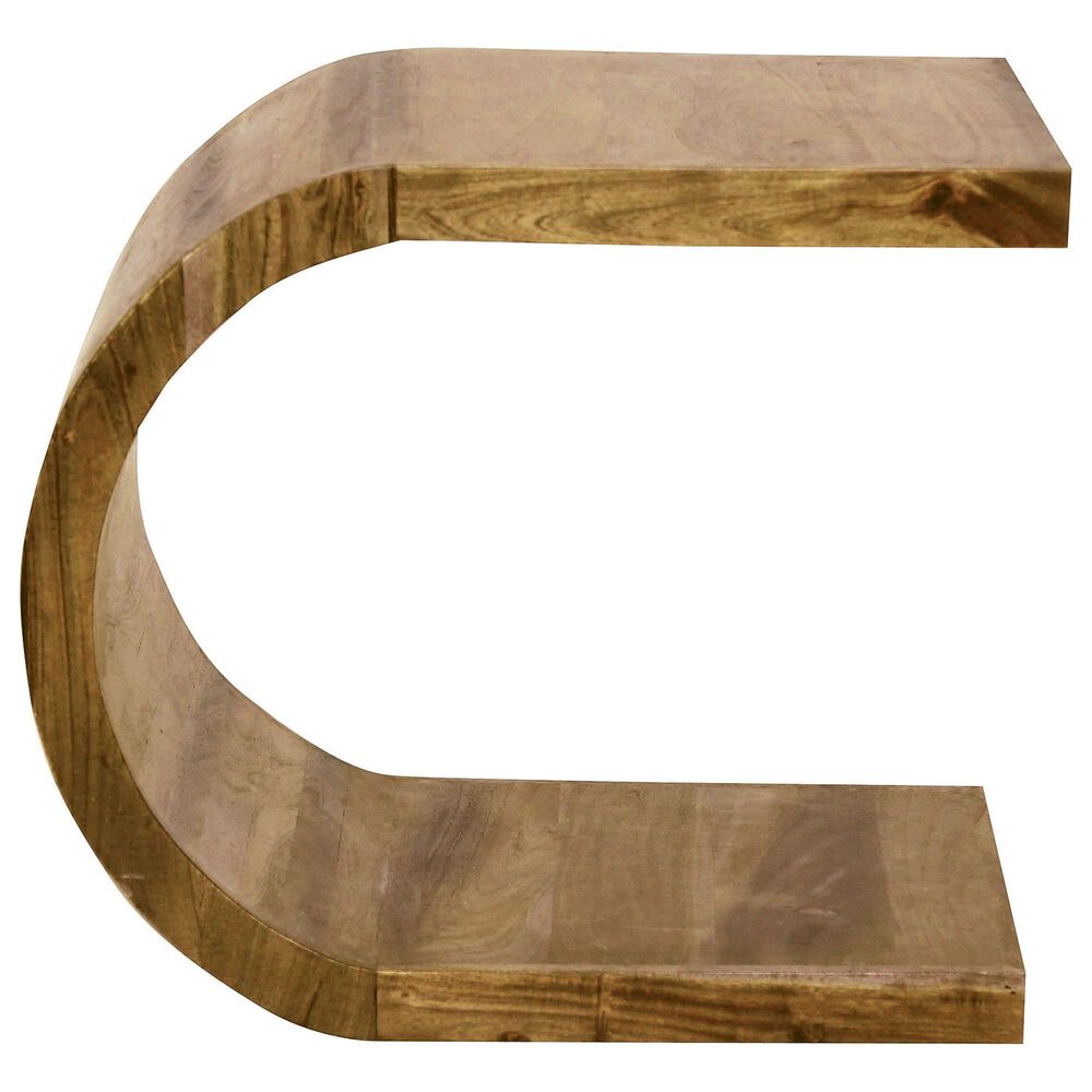 Porter Design Ellipse End Table in Brown, , large