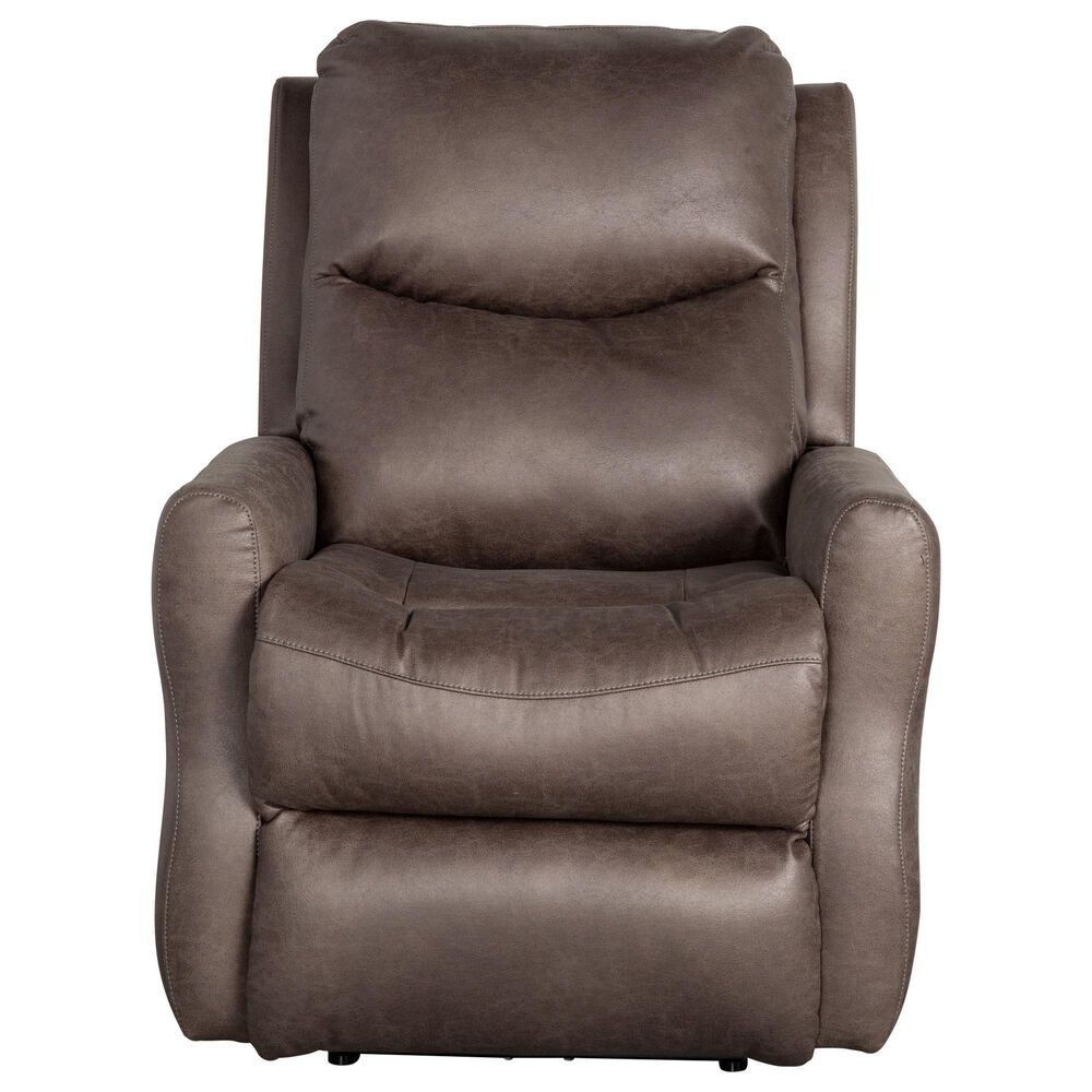 Southern Motion Fame Power Wall Recliner with Power Headrest in Graphite, , large