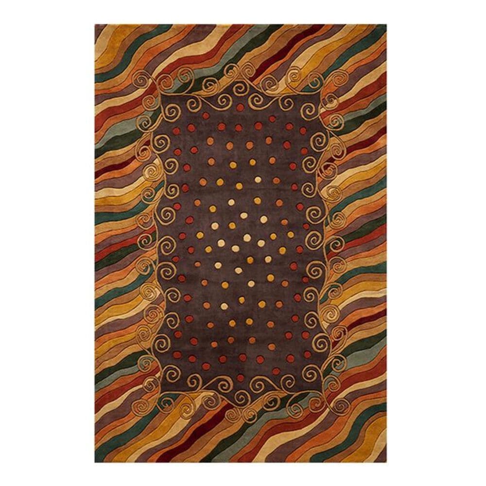 Momeni New Wave NW-012 2' x 3' Purple Scatter Rug, , large
