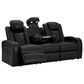 Ashley Caveman Den 2-Piece Power Reclining Living Room Set in Midnight, , large