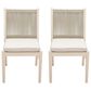 Hearth and Haven Cordoba Outdoor Dining Chair in Beige (Set of 2), , large