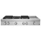 JennAir Noir 48" Gas Rangetop with Griddle and Grill in Stainless Steel, , large