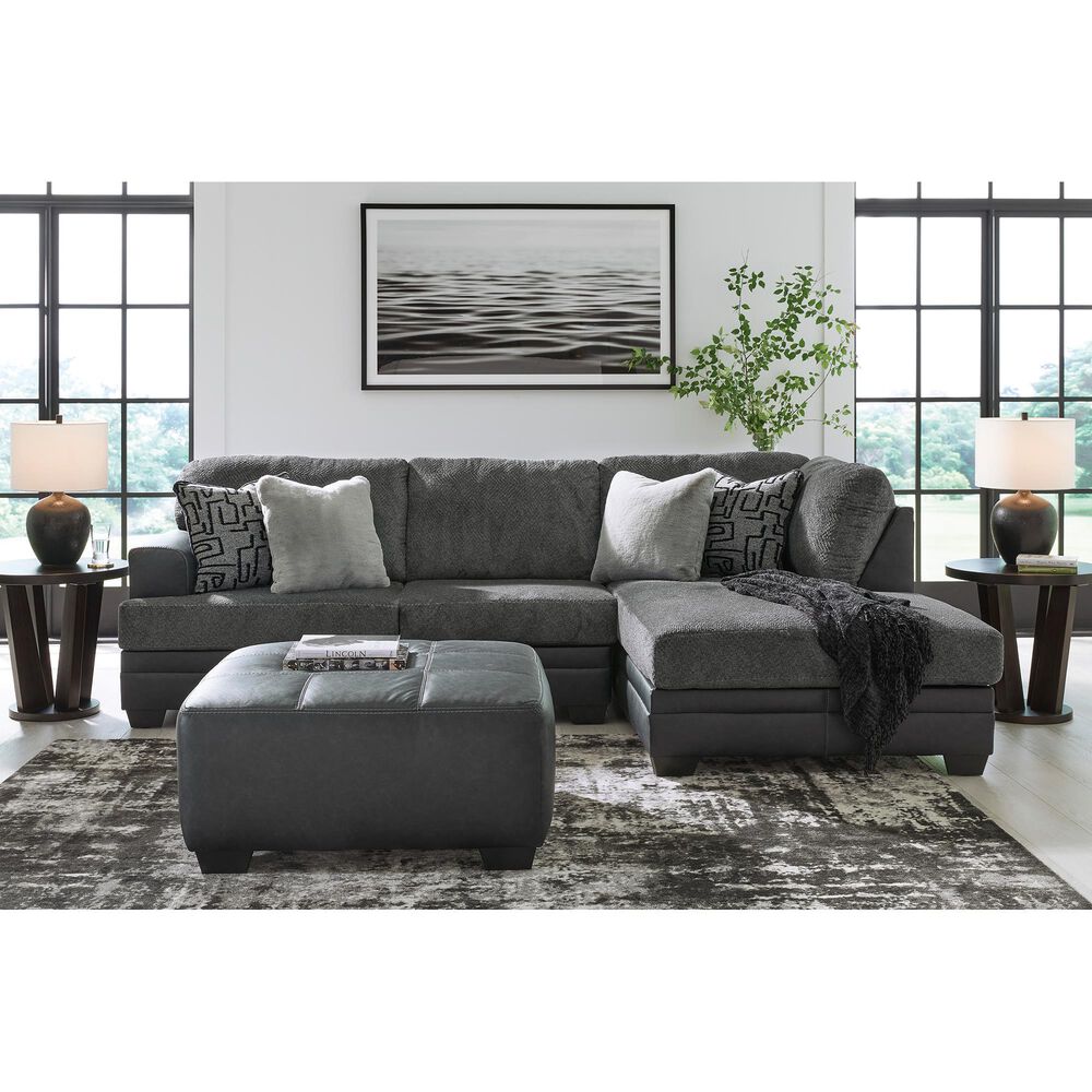 Ashley oversized accent ottoman, , large