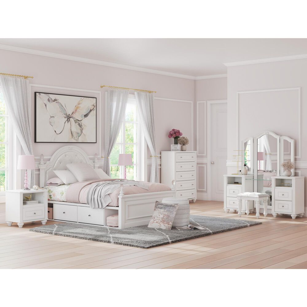 Ashley Kozlani Vanity Only in White, , large