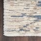 Nourison Dreamy Shag 4" x 6" Light Blue and Grey Area Rug, , large