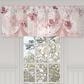 J. Queen New York Bungalow 72" x 18" Tie Up Window Valance in Rose, Pink and White, , large