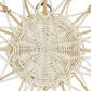 Maple and Jade 20", 24", 28" Plant Plate Basket Home Wall Decor in Brown (Set of 3), , large
