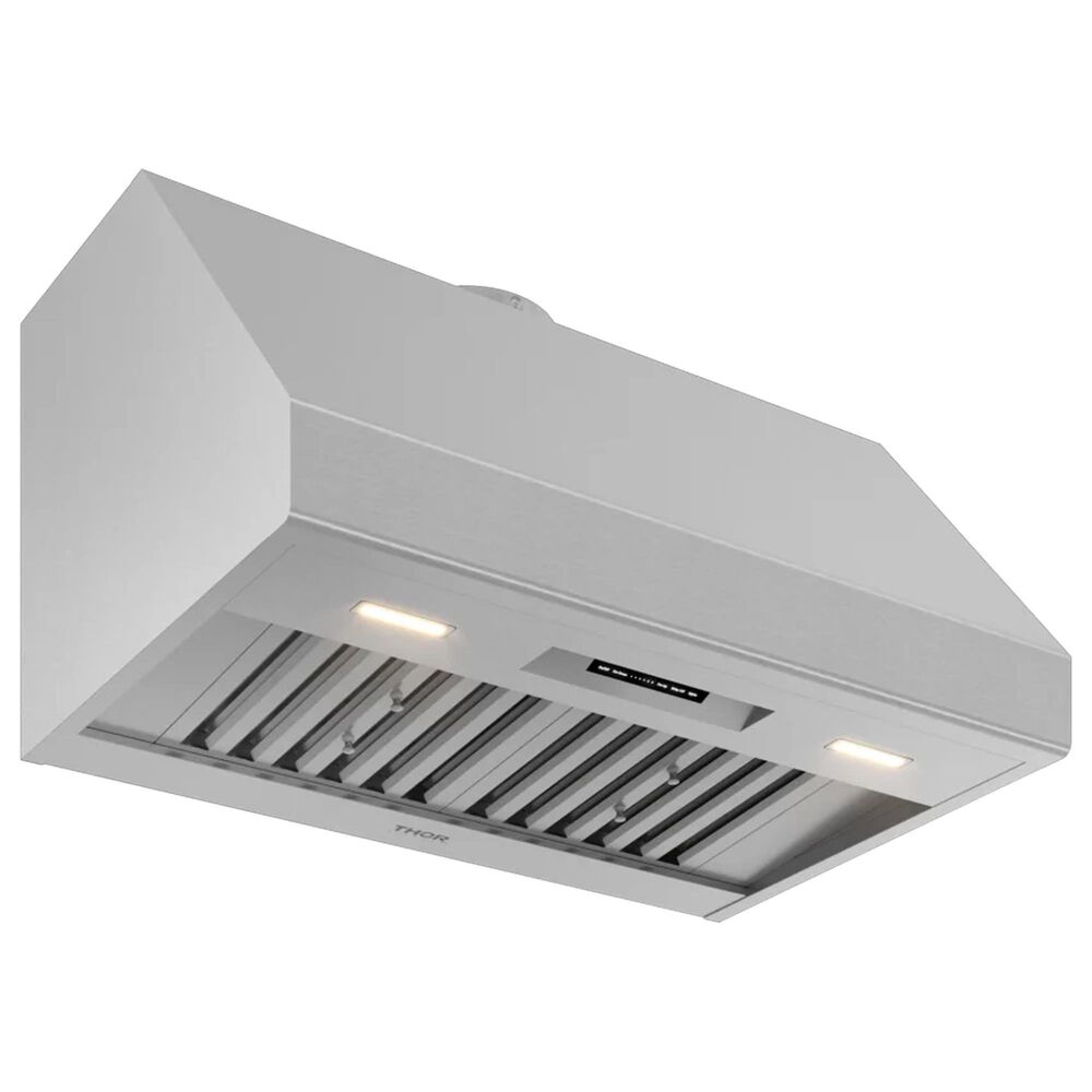 Thor Kitchen Tuch Series 36" Pro Under Cabinet Wall Mounted Range Hood in Stainless Steel, , large