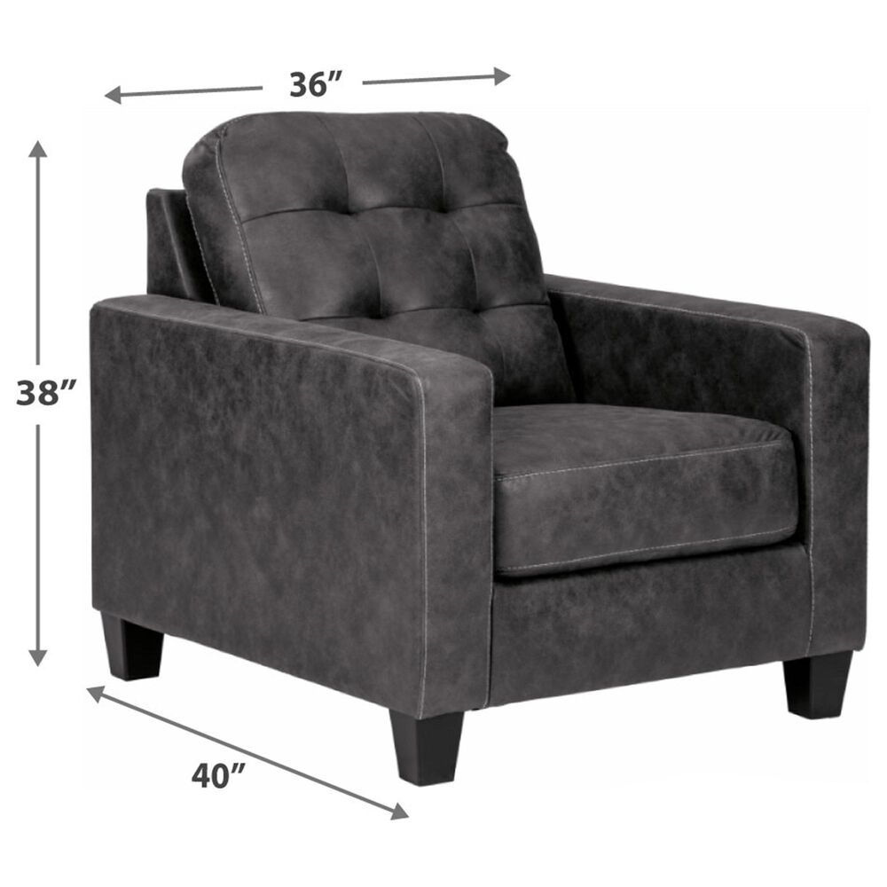 Venaldi Chair - Gunmetal