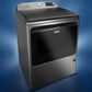 Maytag 7.4 Cu Ft. Smart Front Load Electric Dryer with Pet Pro Option in Midnight Steel, , large