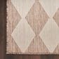 Nourison Positano Geometric Beige 7" x 10" Indoor/Outdoor Area Rug, , large