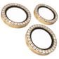 Kate Spade Aluminum Ring Lens Protector for iPhone 16 Pro / iPhone16 Pro Max in Stone, , large