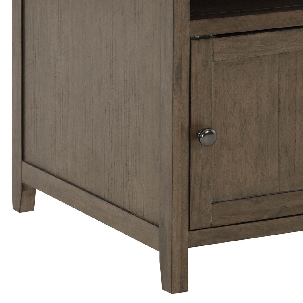 Ashley Treytown Chairside End Table in Grayish Brown, , large