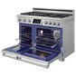 Thor Kitchen X Series 48" Professional Freestanding Dual Fuel Range in Stainless Steel, , large
