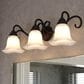 Vaxcel Bella 3-Light Bathroom Vanity Fixture in Matte Black, , large