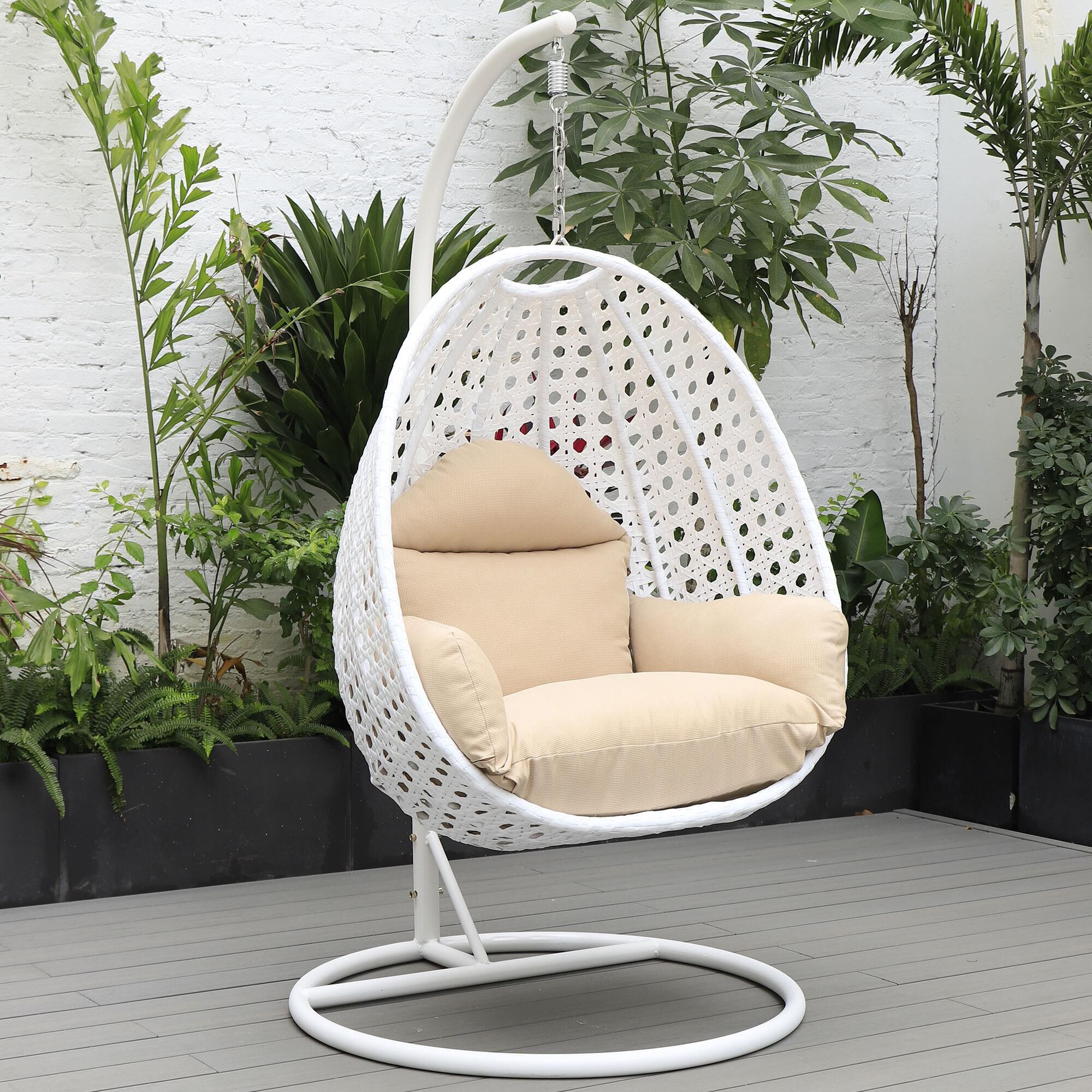 Outdoor egg swing discount chair