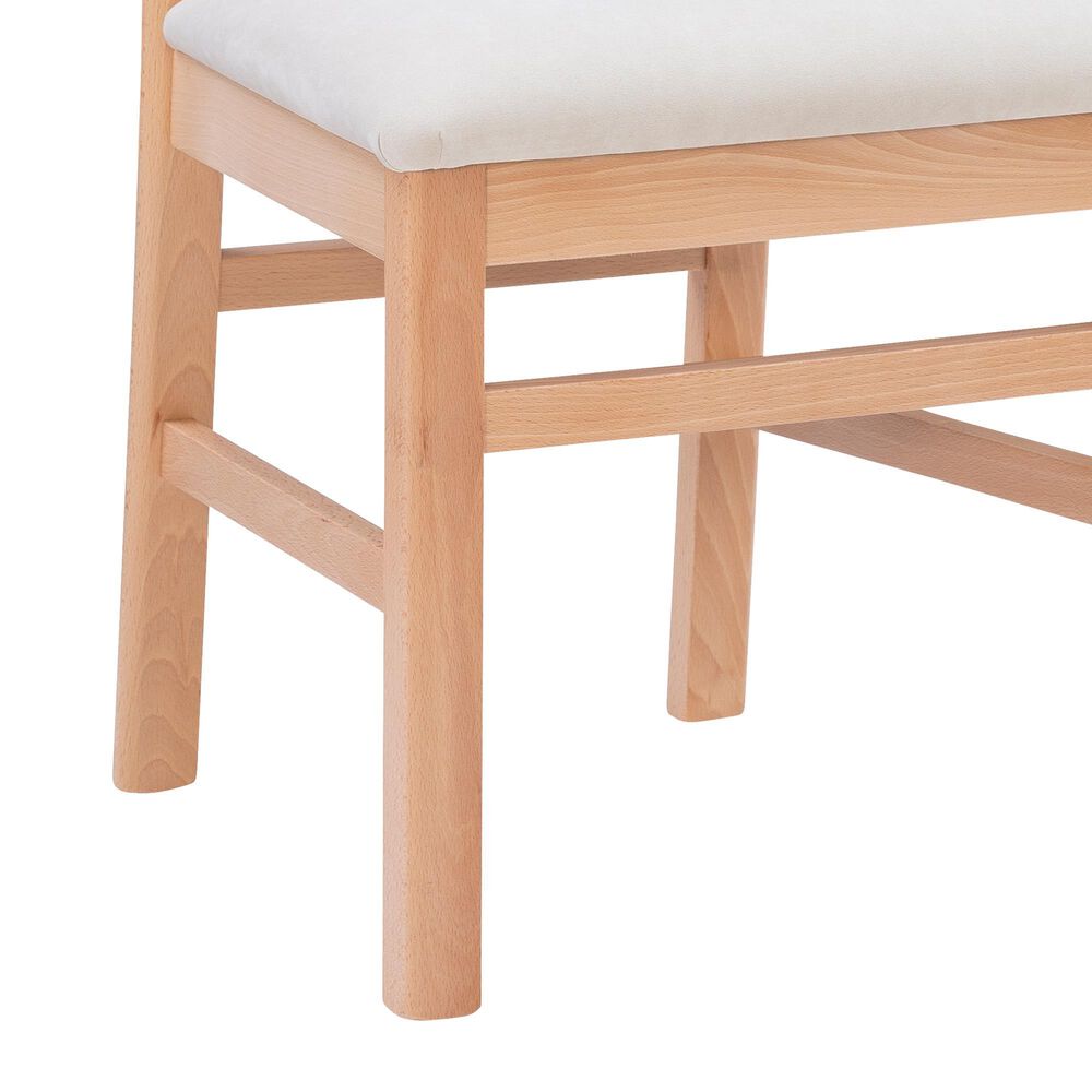Linon Home Decor Pamela Side Chair in Natural (Set of 2), , large