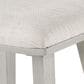 Valor Living Coley 24" Counter Stool with Linen Cushion Seat in White Wash (Set of 2), , large