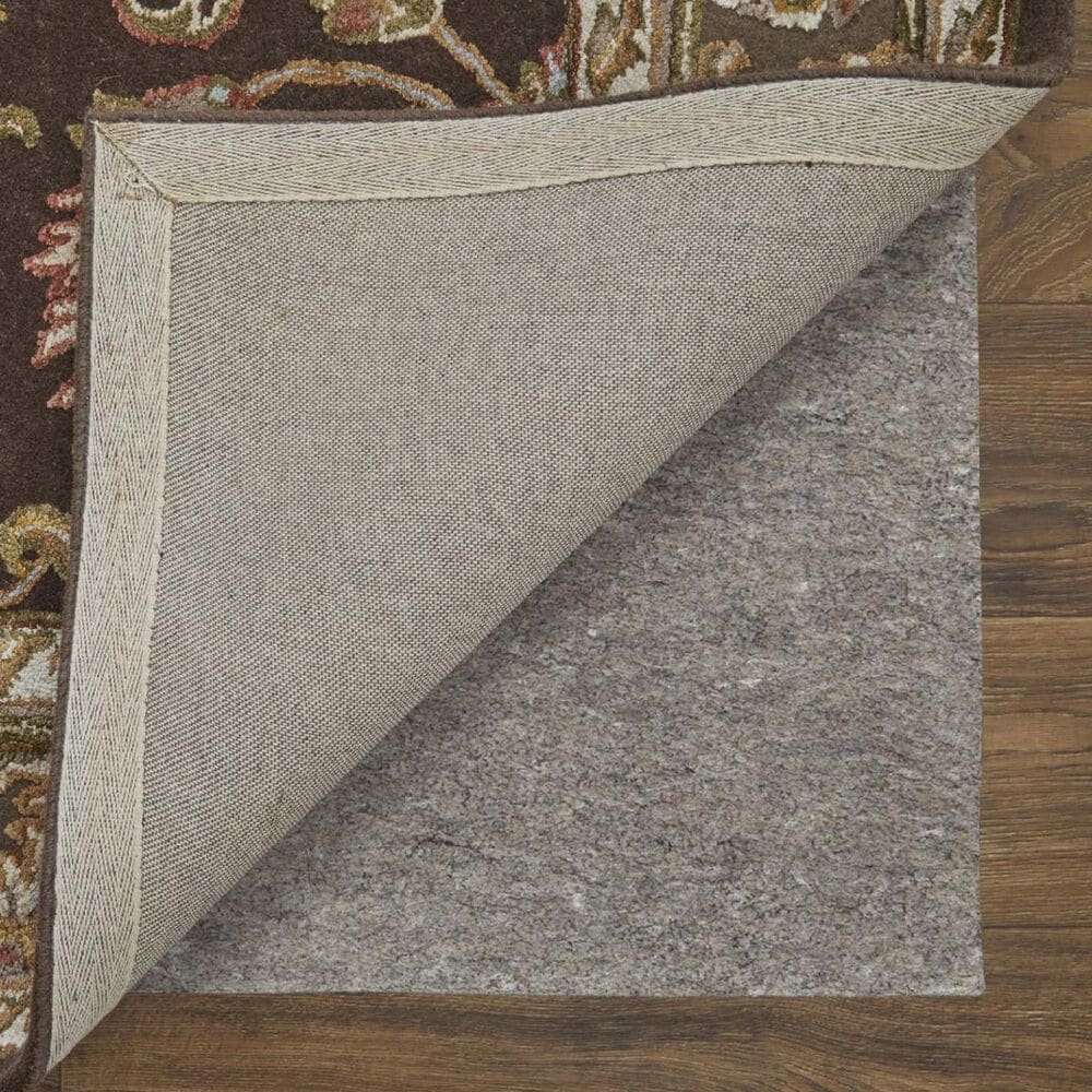Feizy Prescott 5&#39; x 8&#39; Brown Area Rug, , large