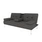 Lifestyle Solutions Malibu Gray Futon, , large