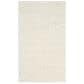 Safavieh Athens Shag SGA119B-3 3" x 5" White Area Rug, , large
