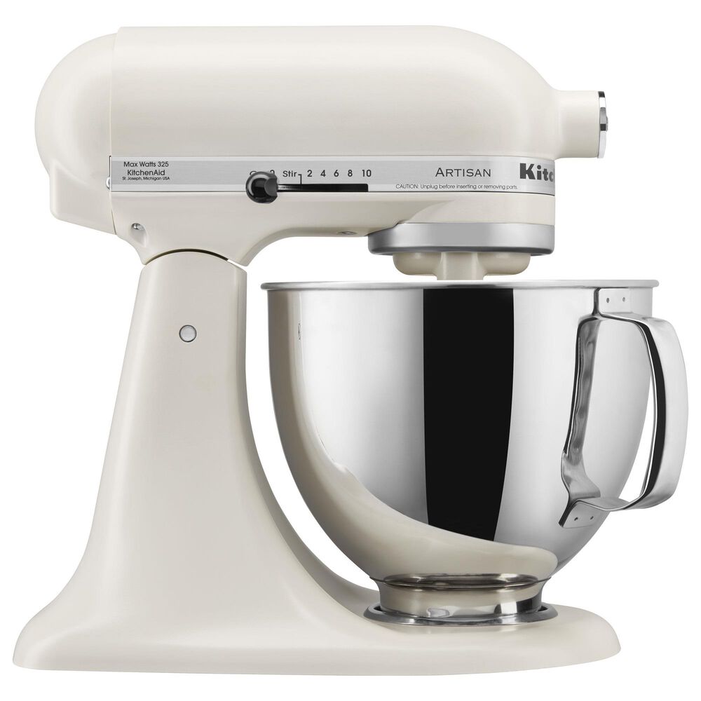KitchenAid Artisan 5 Quart Tilt-Head Stand Mixer in Porcelain White, , large