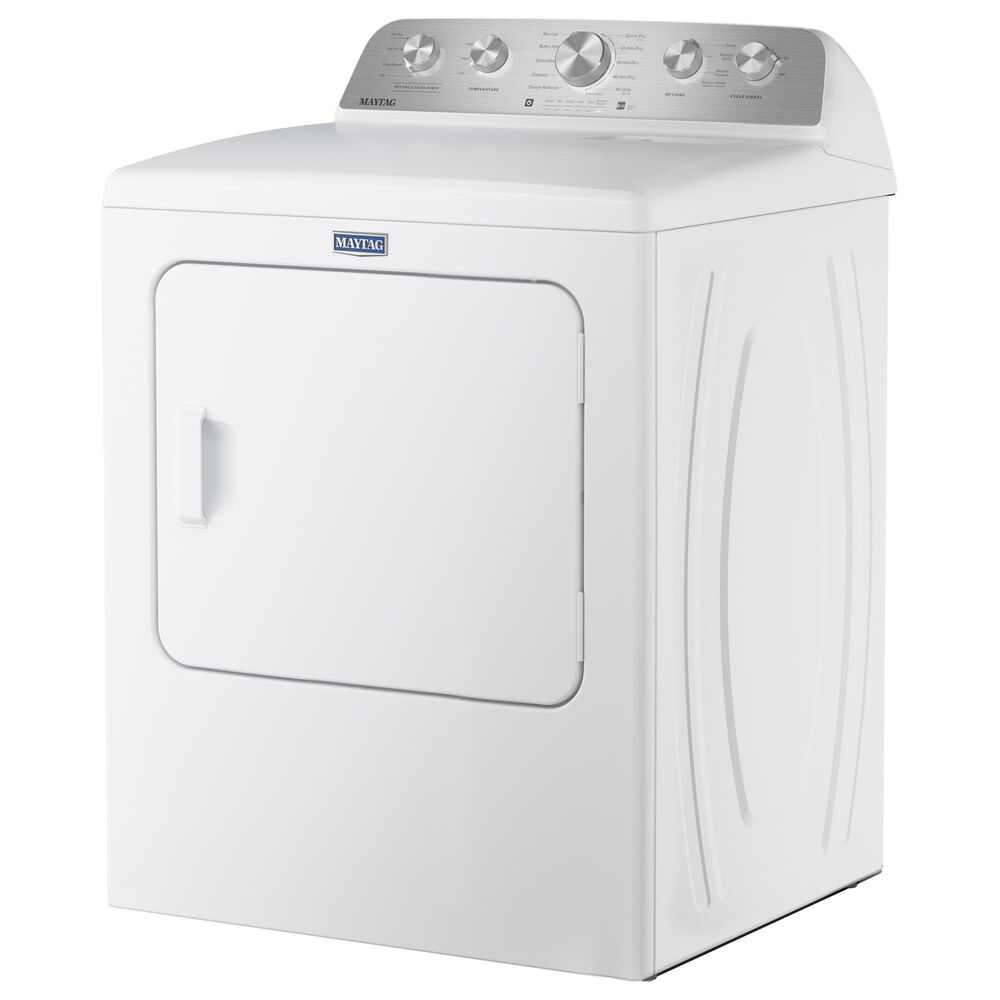 Maytag 7 Cu. Ft. Front Load Gas Dryer with Pet Pro Option in White, , large