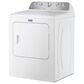 Maytag 7 Cu. Ft. Front Load Gas Dryer with Pet Pro Option in White, , large