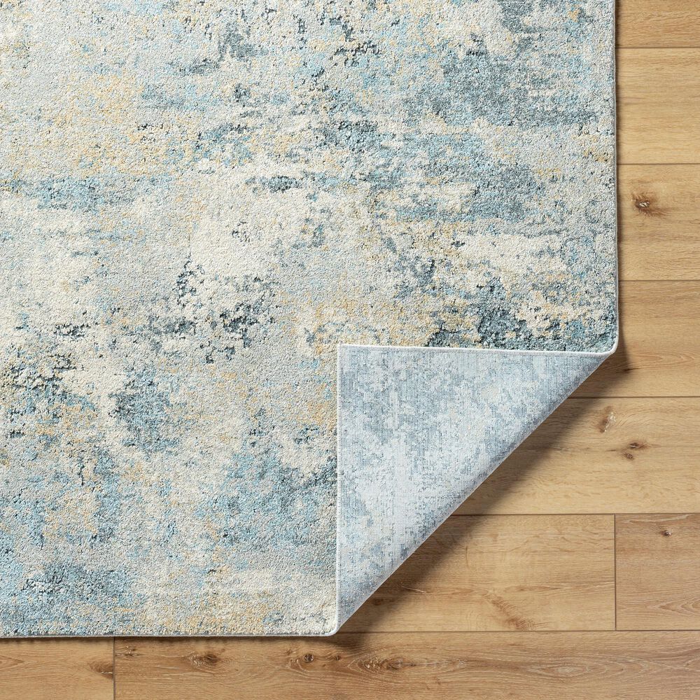 Surya Avellino 10&#39; x 14&#39; Light Beige, Gray, Deep Teal, Pale Blue, Tan, Denim and Light Olive Area Rug, , large