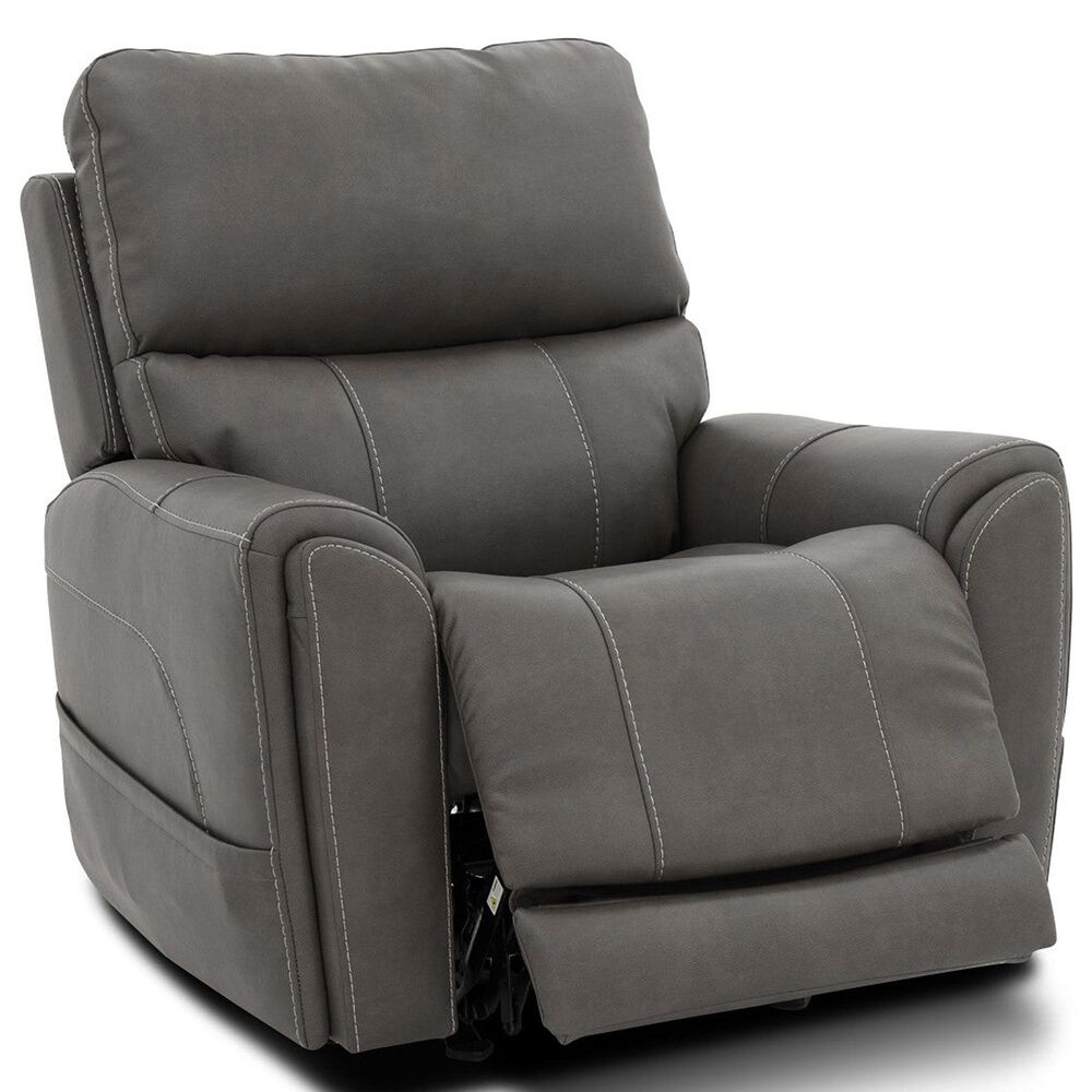 Flexsteel Carter Power Rocking Recliner in Smoke, , large